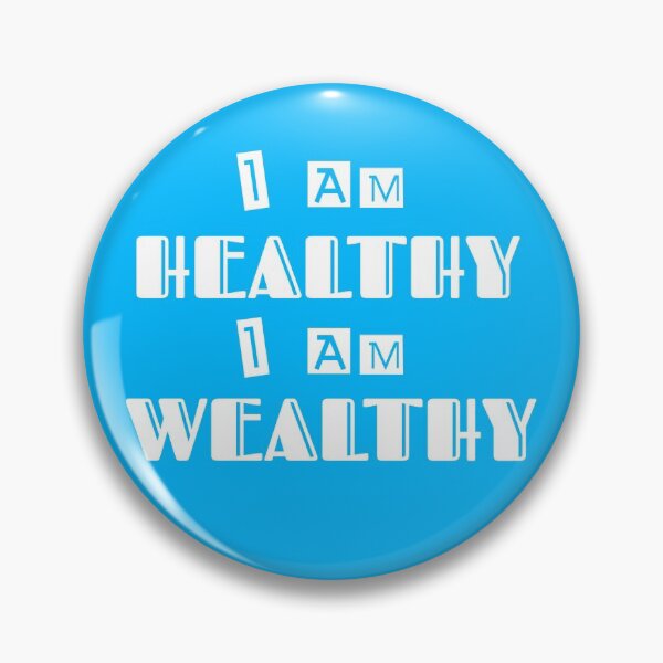 Item preview, I am healthy I am wealthy  designed and sold by KrisAng.