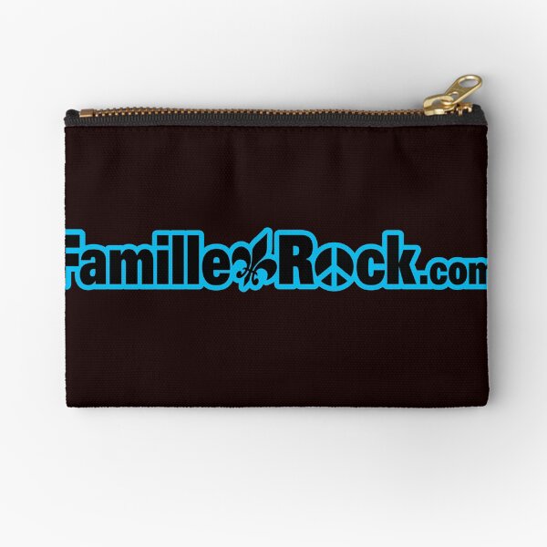 Famillerock.com Products Blue Zipper Pouch