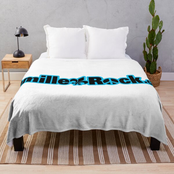 Famillerock.com Products Blue Throw Blanket