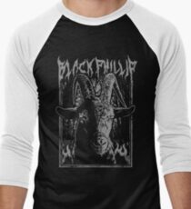 Black Metal Phillip Men's Baseball ¾ T-Shirt