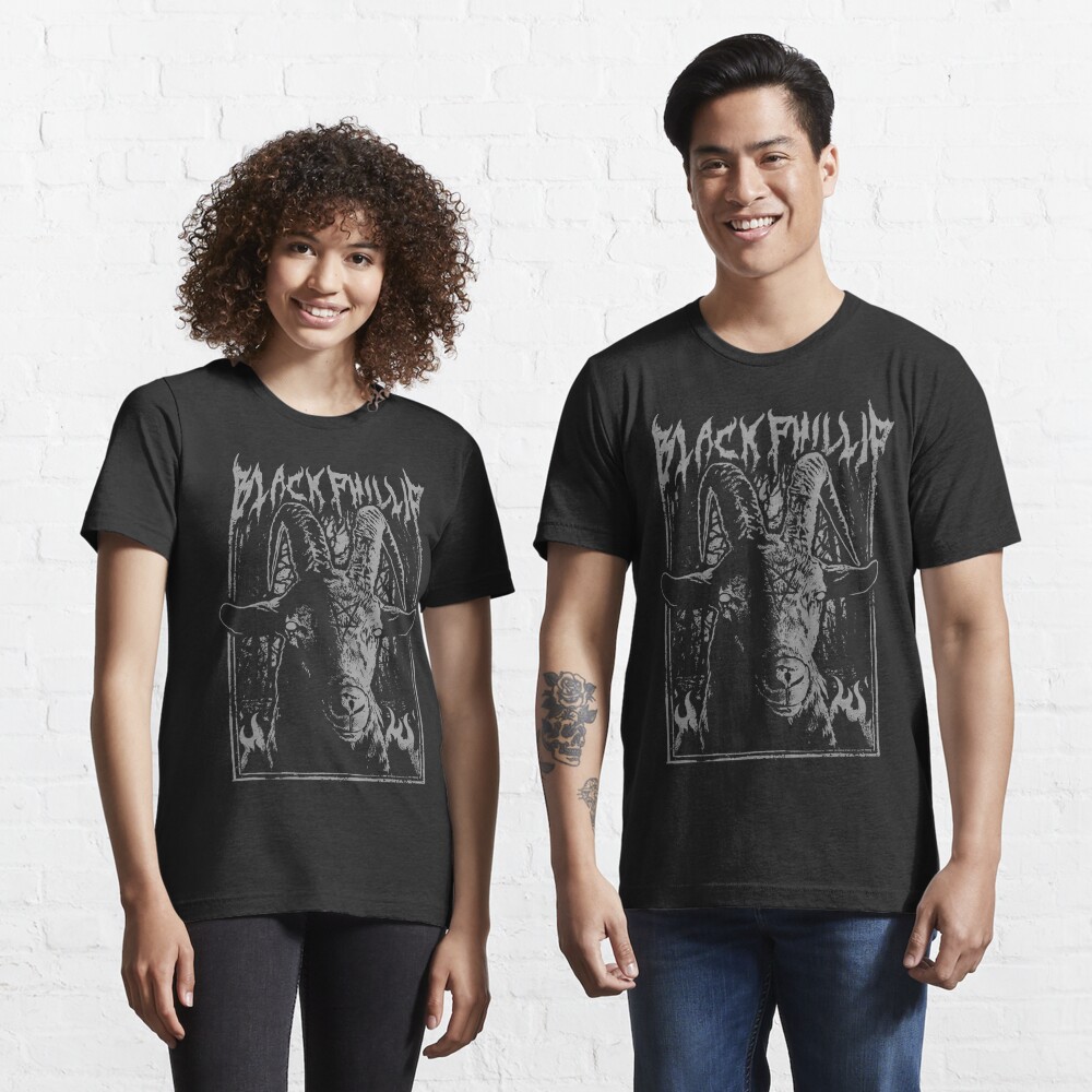 Black Metal Phillip Essential T-Shirt