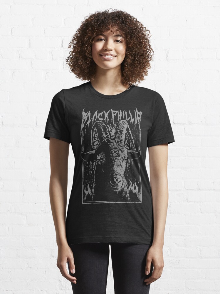 Alternate view of Black Metal Phillip Essential T-Shirt
