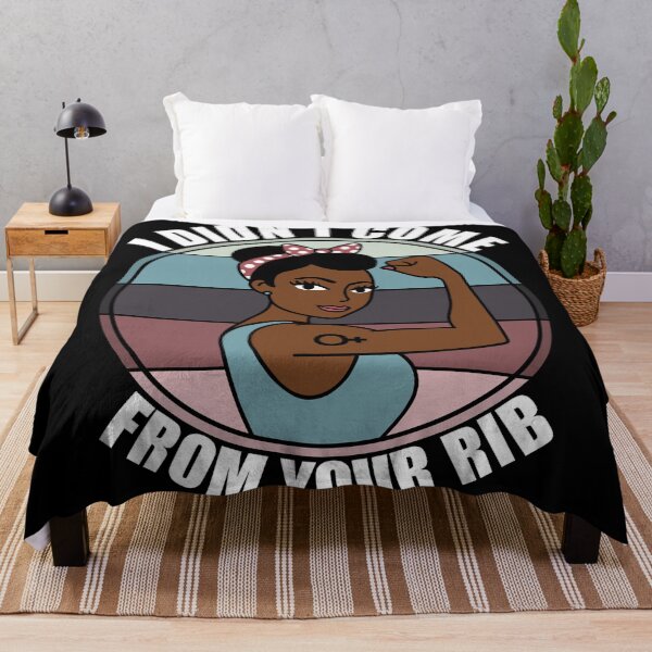 Item preview, Didnt Come From Your Rib - Feminism Design  designed and sold by Giacob.