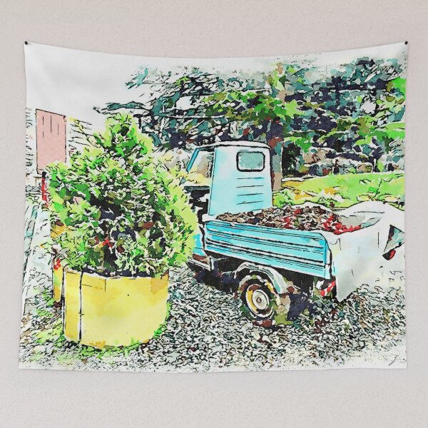 Item preview, Hortus Conclusus: pomace into blue three-wheeler designed and sold by Giuseppe Cocco.
