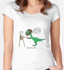 Bobrossiraptor Fitted Scoop T-Shirt
