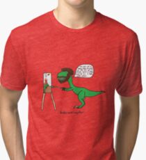 Bobrossiraptor Tri-blend T-Shirt