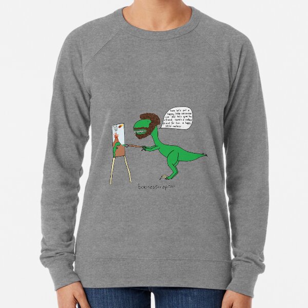 Bobrossiraptor Lightweight Sweatshirt