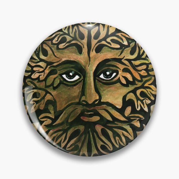 Item preview, The Green Man designed and sold by Potty Pagan.