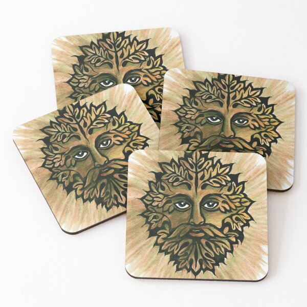 Item preview, The Green Man designed and sold by Potty Pagan.