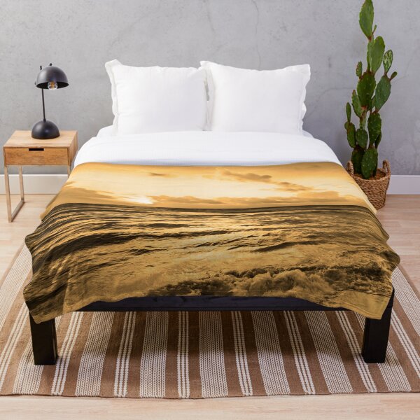 Item preview, Summer beach waves sepia designed and sold by Design your dreams.