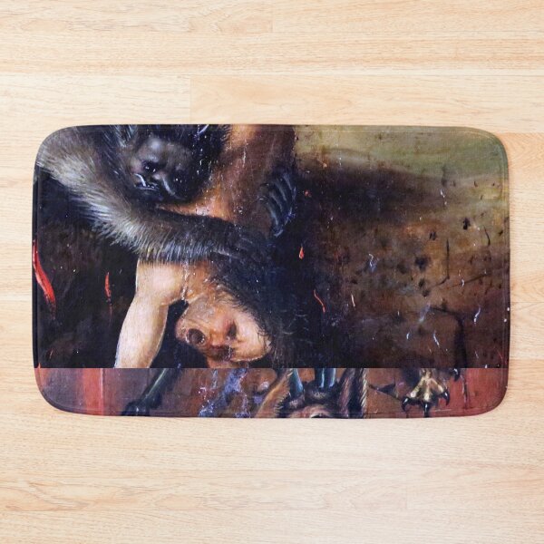 Item preview, Dragged to Hell The punishment for Greed  - vintage medieval artwork designed and sold by Vintage Designs +.
