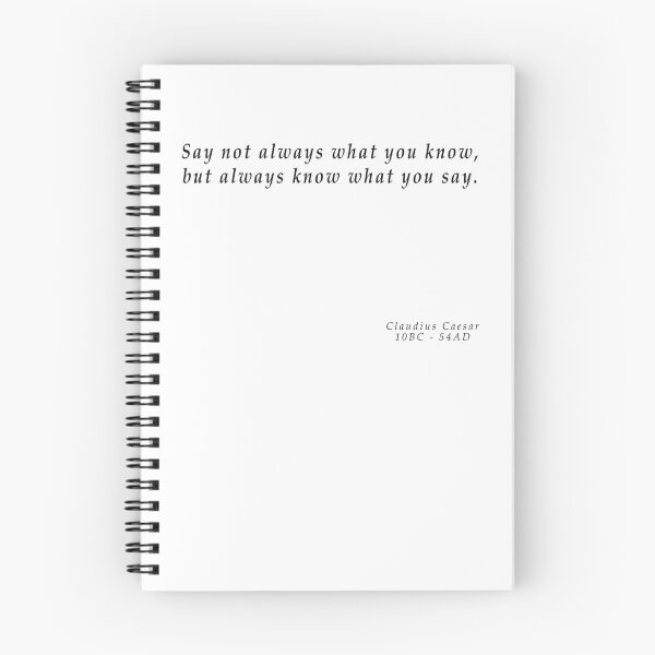 Item preview, Say not always what you know, but always know what you say. designed and sold by iconatastic.