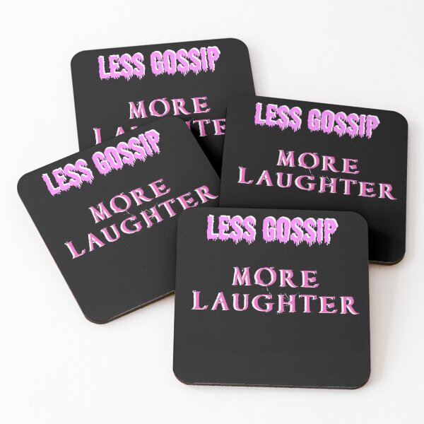 Item preview, Less gossip, more laughter  designed and sold by CreaKat.