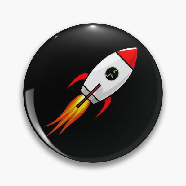 Item preview, Stocks to the moon rocket designed and sold by Trending-Ts.