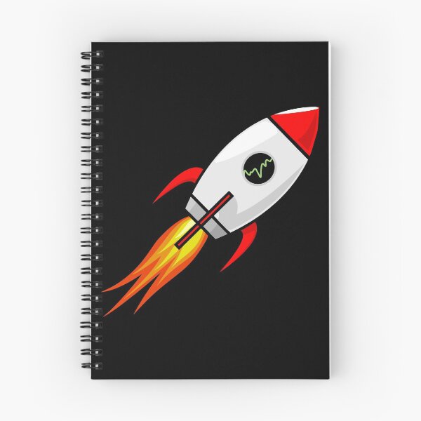 Item preview, Stocks to the moon rocket designed and sold by Trending-Ts.