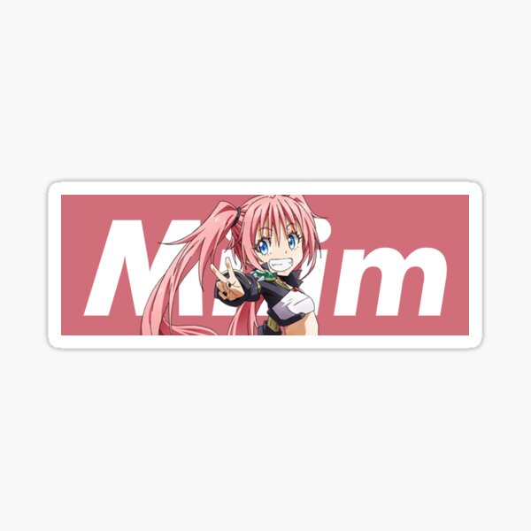 Milim Nava - That Time I Got Reincarnated as a Slime - Banner Sticker