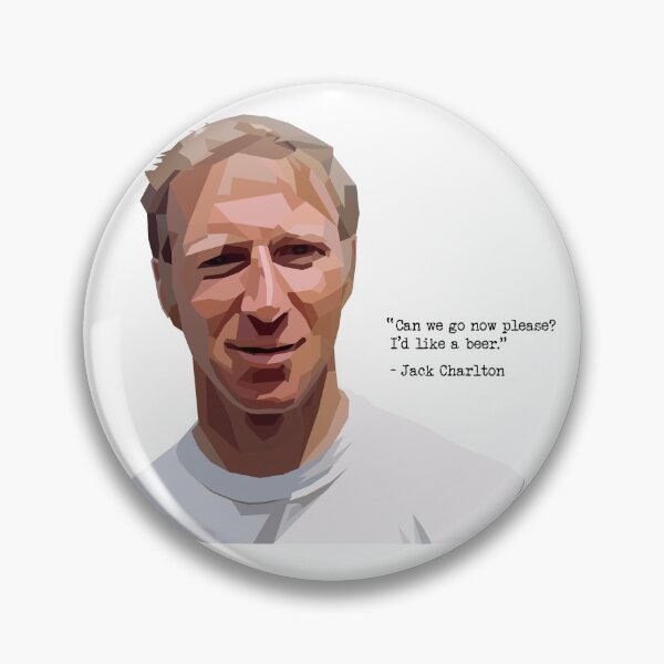 Item preview, Jack Charlton designed and sold by L33ds-Art.