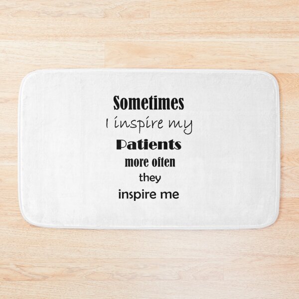 Item preview, Nurse lovers for women and men/Sometimes  I inspire my Patients more often  they inspire me designed and sold by Dahani-mo.