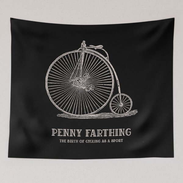 Item preview, Penny Farthing Bicycle - The birth of cycling as a sport - dark designed and sold by grinta2021.