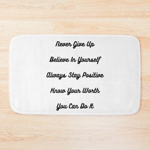 Item preview, Inspirational Words About Life Stay Positive designed and sold by AmberSiraj.