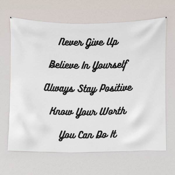 Item preview, Inspirational Words About Life Stay Positive designed and sold by AmberSiraj.