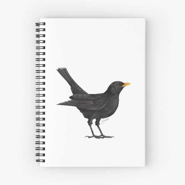 Item preview, Blackbird designed and sold by QuirkyTales.