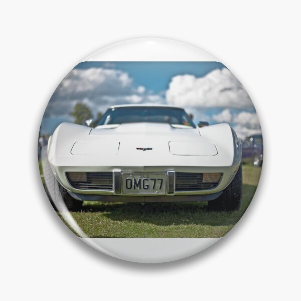 Item preview, White Corvette designed and sold by MrCsStores.