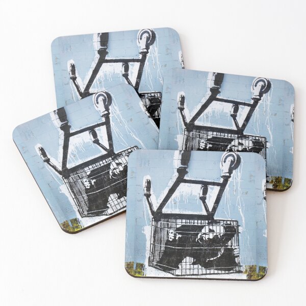 Item preview, Consumer trapped in shopping trolley designed and sold by WE-ARE-BANKSY.
