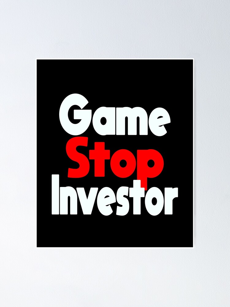 "GameStop Investor (Funny Trendy Viral Reddit Meme • Wall Street Bets