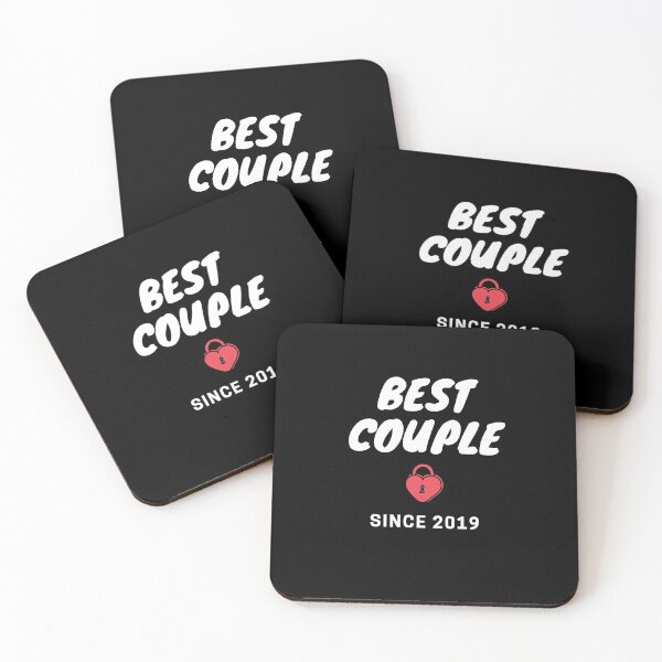 Item preview, Best couple since 2019 - Valentine's day 2021 gift idea for him/her - matching couples - second anniversary designed and sold by whatisonmymind.