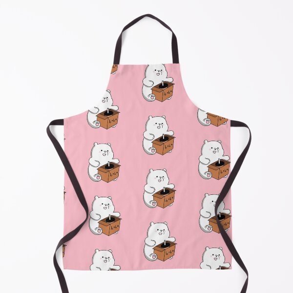 Item preview, Cute Pink Boba Bear Sitting Chillin designed and sold by itzzRebecca.