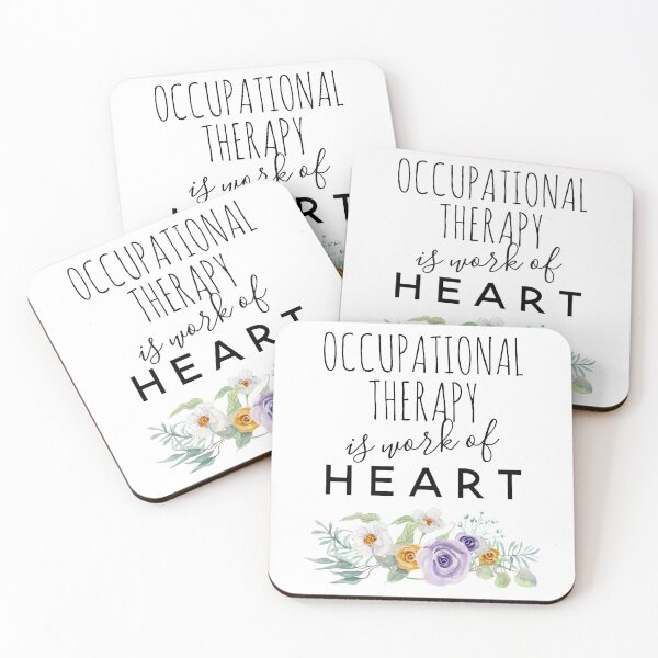 Item preview, Occupational Therapy Is A Work Of Heart designed and sold by TINASTORESHOPE.