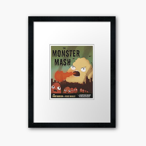 The Monster Mash Framed Art Print
