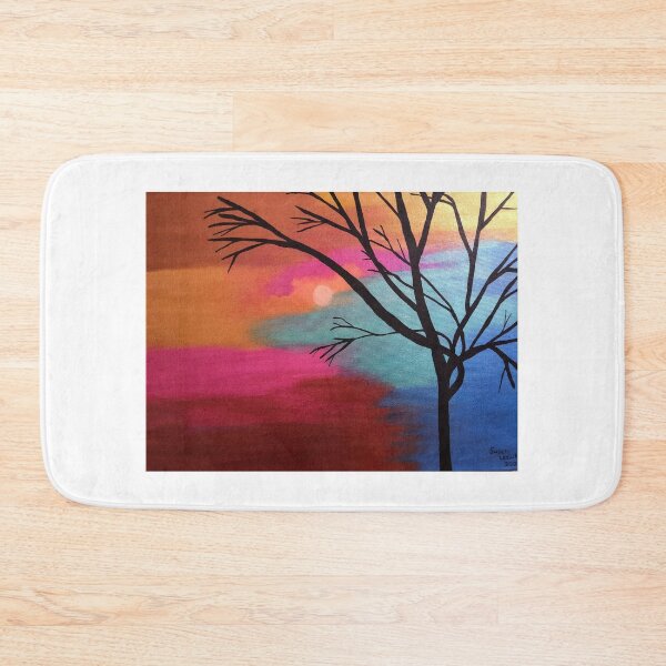 Item preview, Windswept tree at sunset  designed and sold by Suzgallery58.