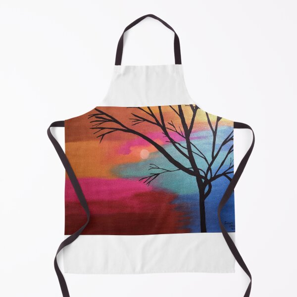 Item preview, Windswept tree at sunset  designed and sold by Suzgallery58.
