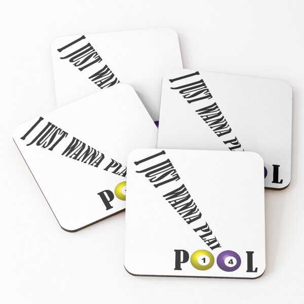 Item preview, I Just Wanna Play Pool designed and sold by OutsiderVision.