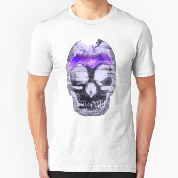 Poisoned Mind Consequences (Purple) Slim Fit T-Shirt