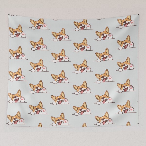 Item preview, Cute puppy waving  designed and sold by Graphix-Space.