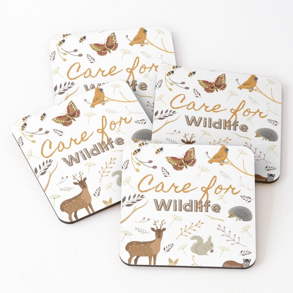 Item preview, Care for Wildlife, woodland creatures designed and sold by zanybay.