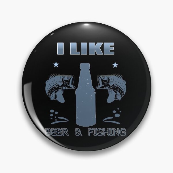 Item preview, I Like Beer And Fishing Beer Brewer fisherman designed and sold by Zuepfelmuetzen.