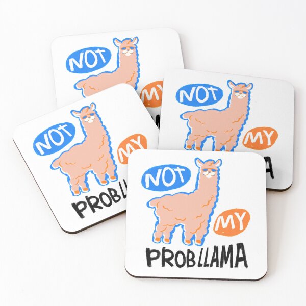 Item preview, Probllama designed and sold by PostaPanda.