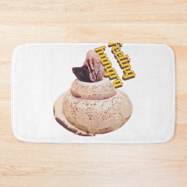Item preview, Hungry royal python eating designed and sold by bubbaclez.