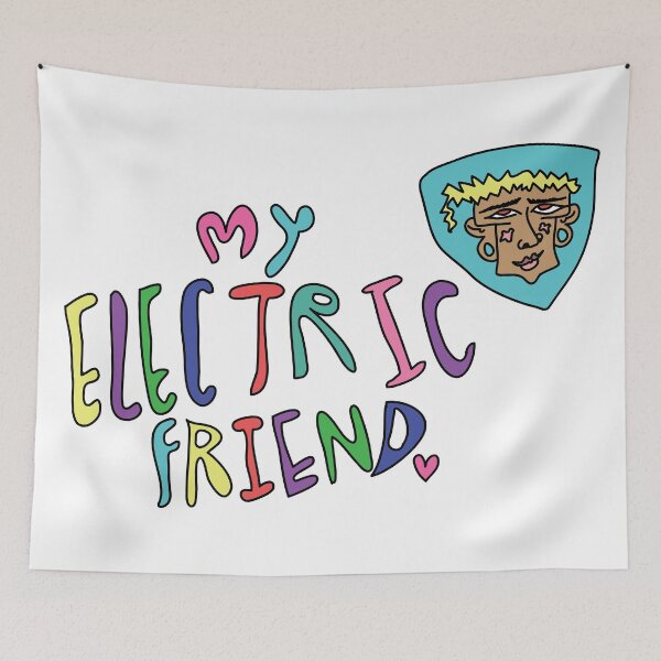 Item preview, MY ELECTRIC FRIEND designed and sold by crunchyeyeballs.