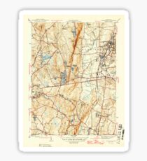 USGS TOPO Map Connecticut CT Southington 461221 1946 31680 Sticker