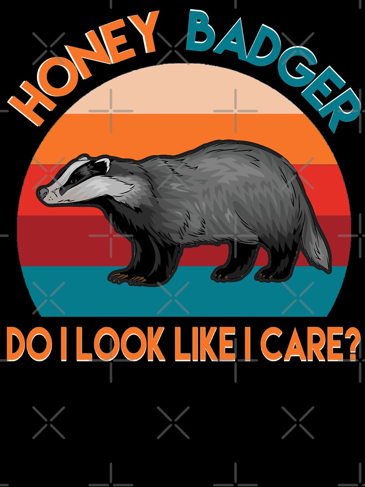 Honey badger do i look like i care, Funny Badger animals Honey badger do i look like i care, Funny Badger animals