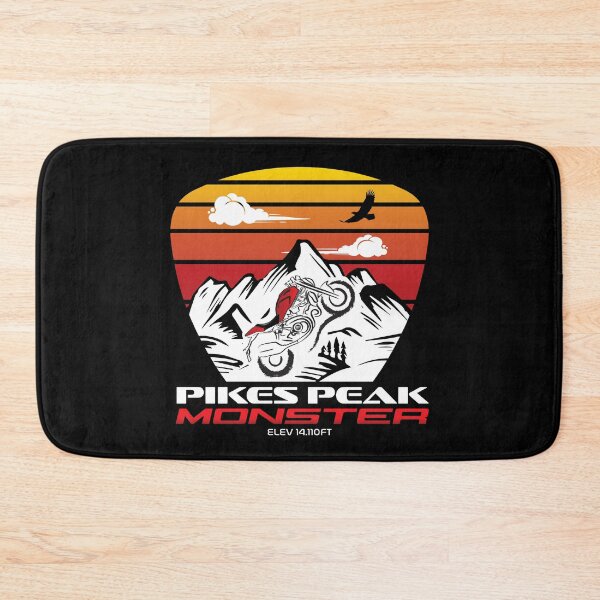 Item preview, Etoide Pikes Peak Sunset riding to the Mountains - Real Biker designed and sold by etoide.