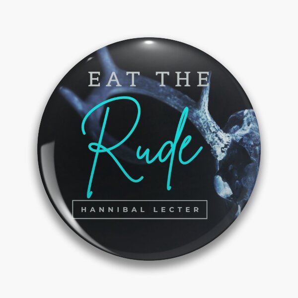 Item preview, Eat The Rude - Dark Version designed and sold by Adaptive Boneyard.