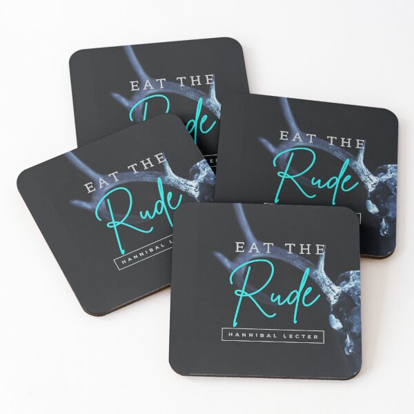 Item preview, Eat The Rude - Dark Version designed and sold by Adaptive Boneyard.