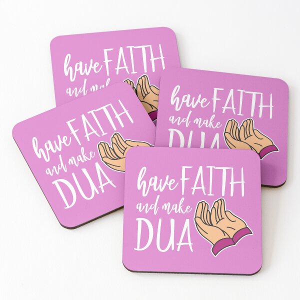 Item preview, Have Faith and Make Dua Pink designed and sold by Eyesontheaurora.