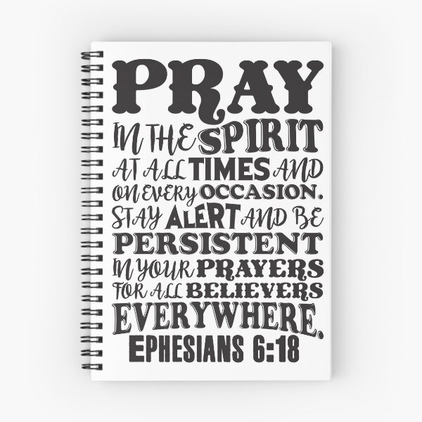 Item preview, Ephesians 6:18 designed and sold by plushism.